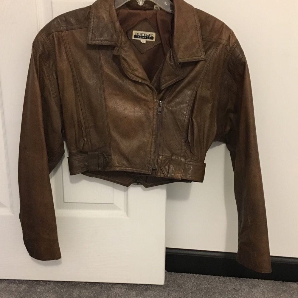 Vintage Leather coat